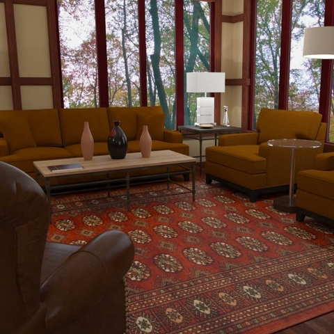 Entertainment Room Render